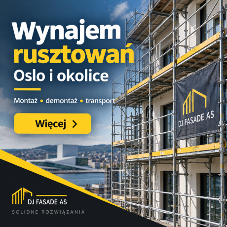 Wynajem Rusztowań / Utleie av Stillas