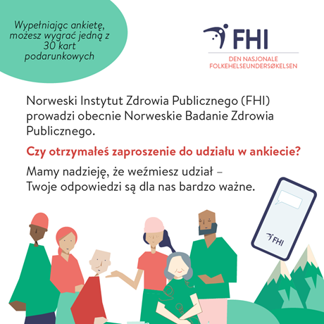 Badanie zdrowia publicznego w Norwegii. FHI prosi Polaków o pomoc – sprawdź, czy dostałeś SMS!