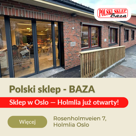 ZAPRASZAMY DO POLSKIEGO SKLEPU BAZA DRAMMEN