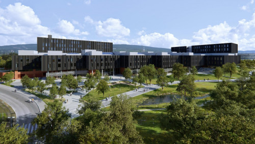 Rusza budowa największej uczelni i szpitala w Norwegii. Wmurowano kamień węgielny